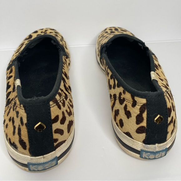KATE SPADE New York X Keds Leopard Print Double Decker Slip-On Sneakers - Picture 4 of 8